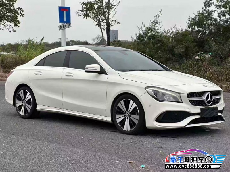 18年奔驰CLA轿车抵押车出售