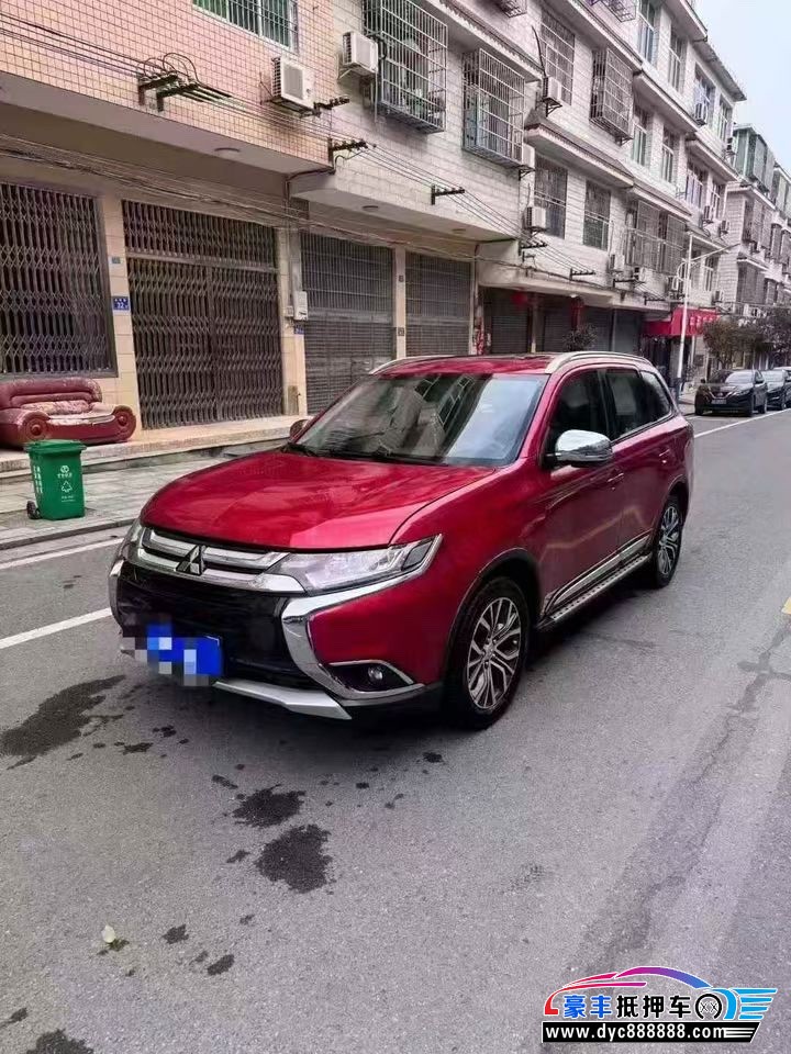 18年三菱欧蓝德SUV抵押车出售