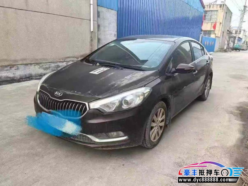 14年起亚K3轿车抵押车出售