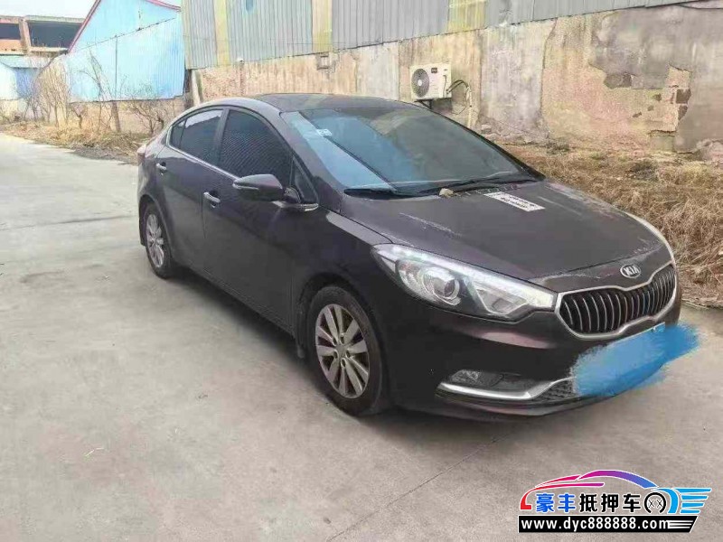 14年起亚K3轿车抵押车出售