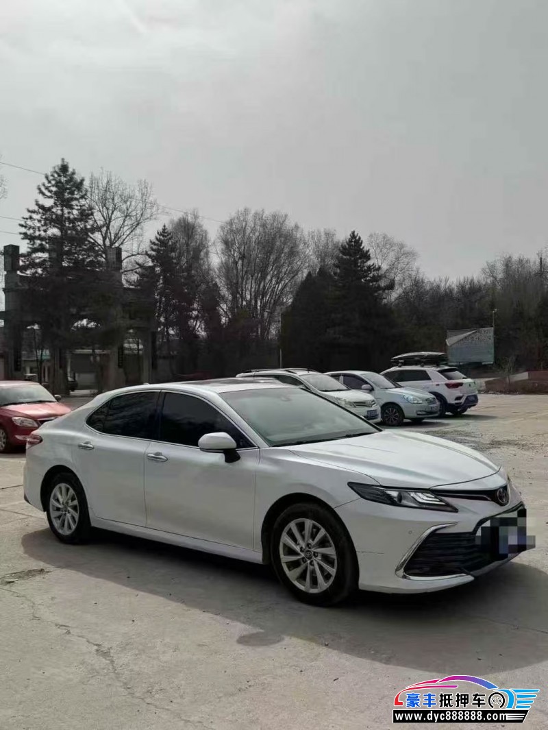 23年丰田凯美瑞轿车抵押车出售