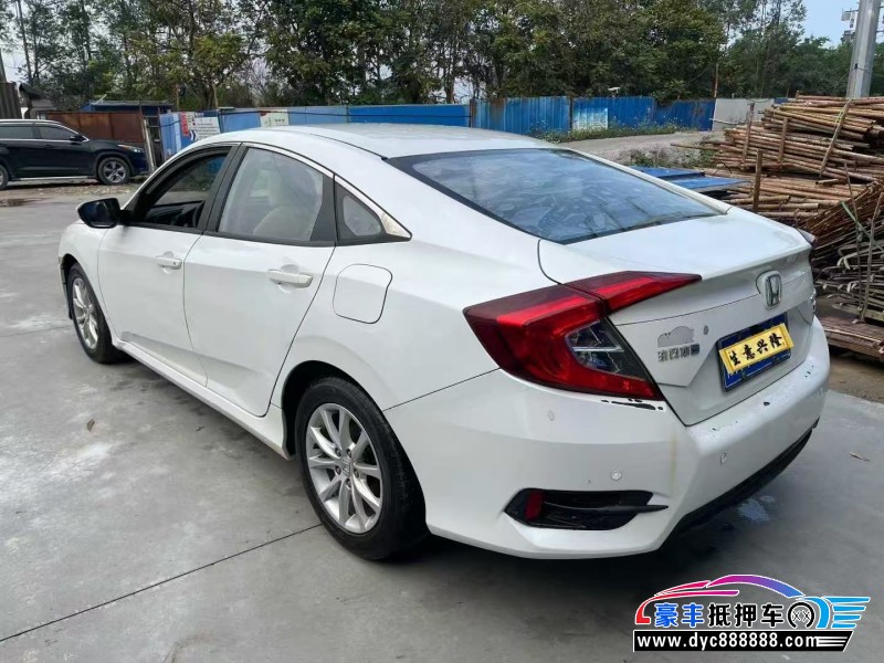 17年本田思域轿车抵押车出售