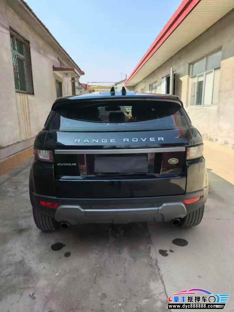 17年路虎揽胜极光SUV抵押车出售