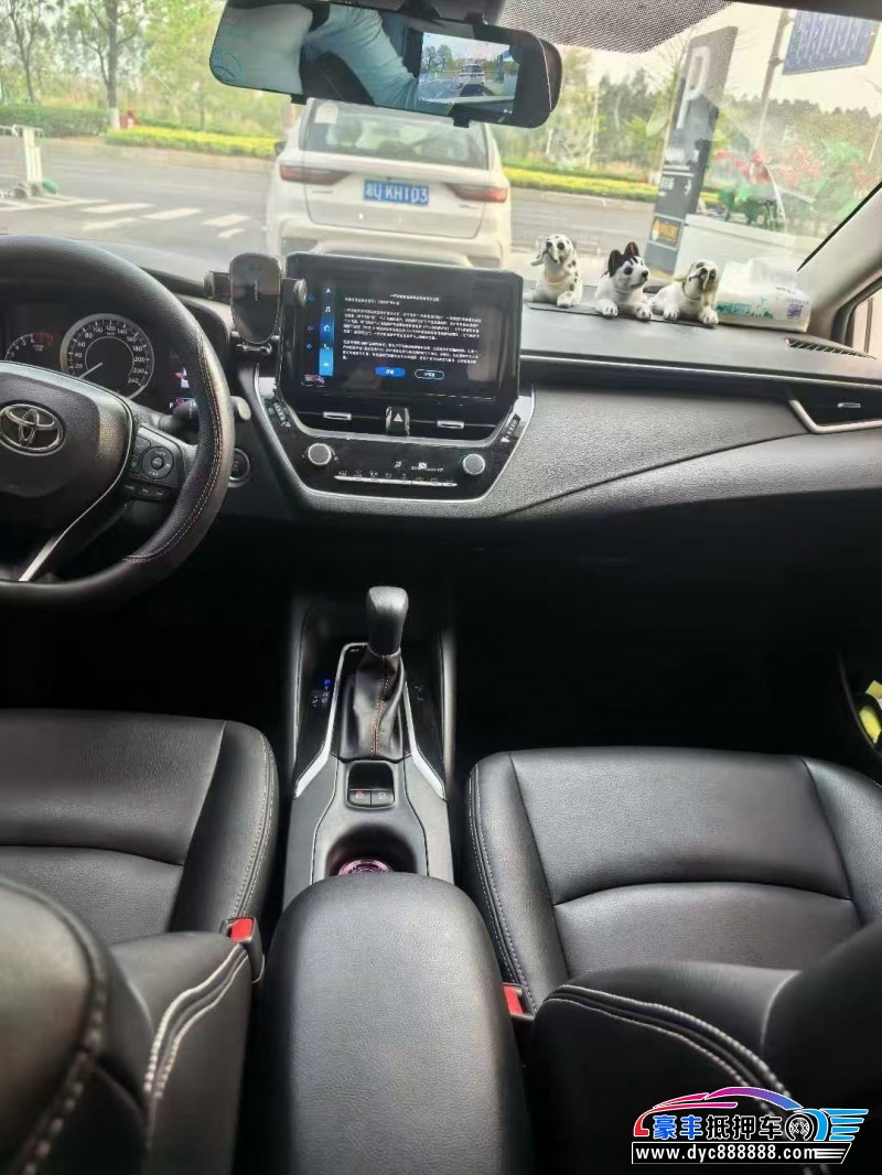 23年丰田卡罗拉轿车抵押车出售