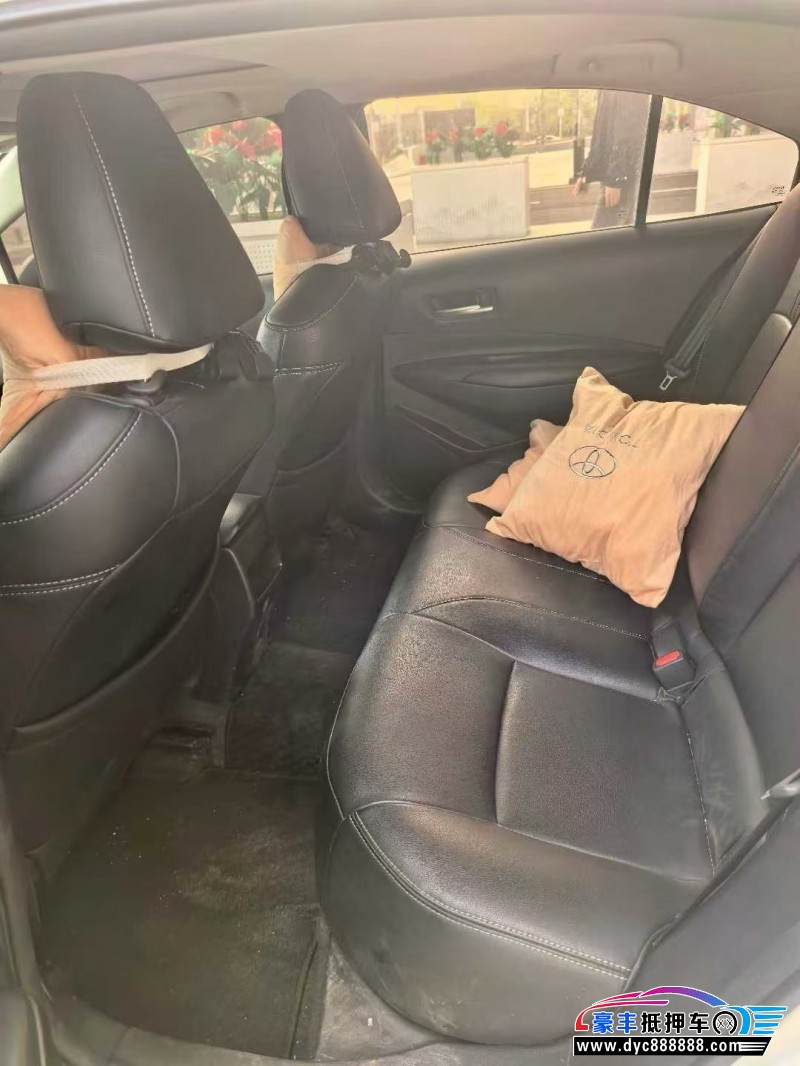 23年丰田卡罗拉轿车抵押车出售