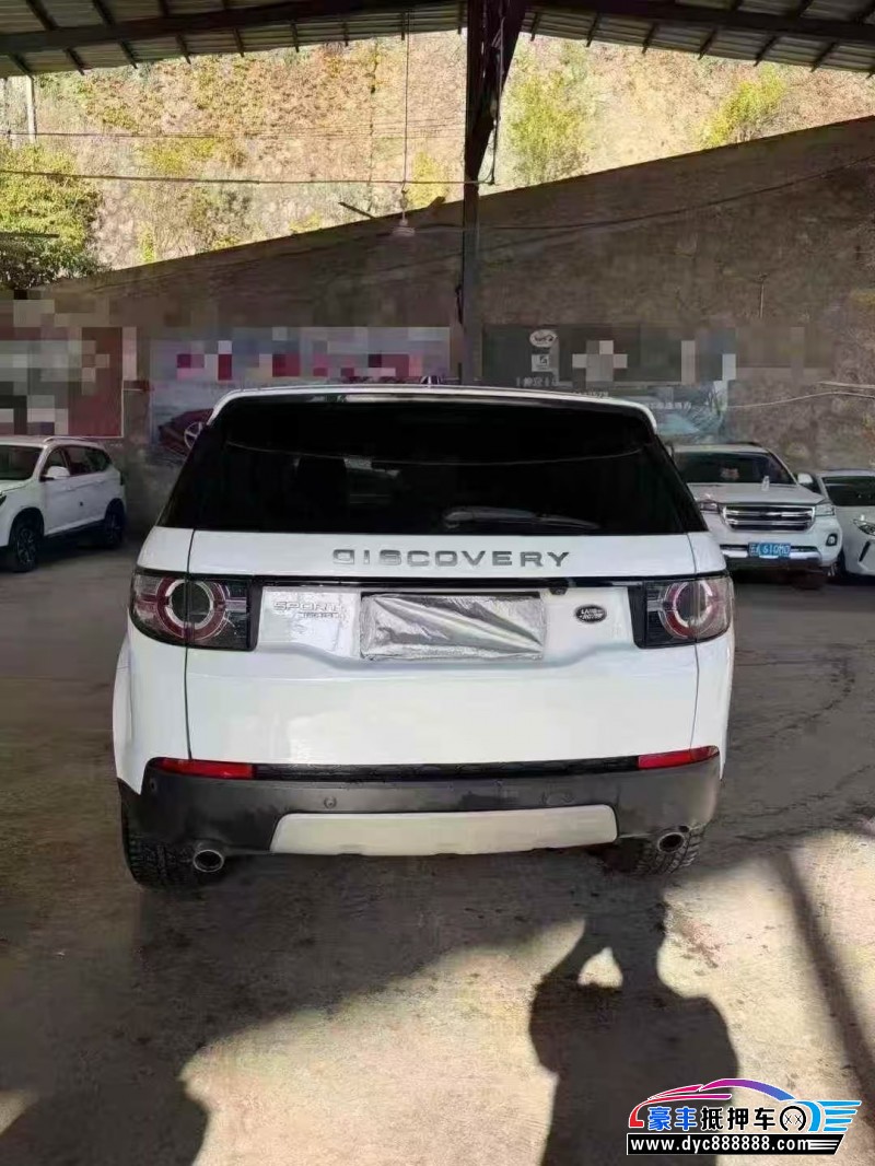 17年路虎发现运动轿车抵押车出售