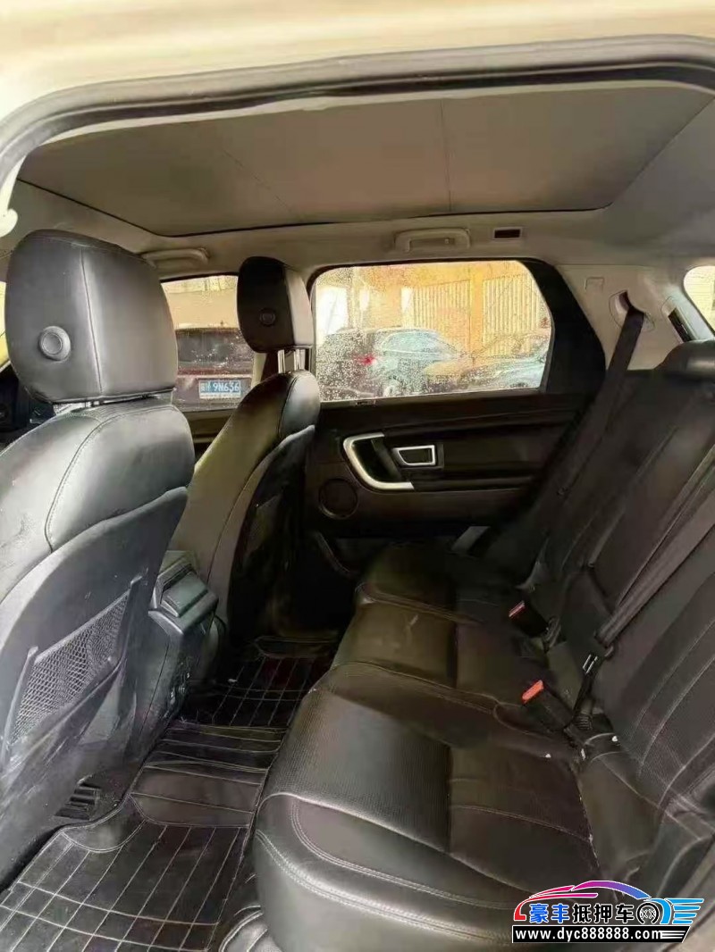 17年路虎发现运动轿车抵押车出售