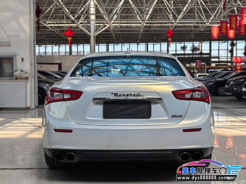 16年玛莎拉蒂Ghibli轿车抵押车出售
