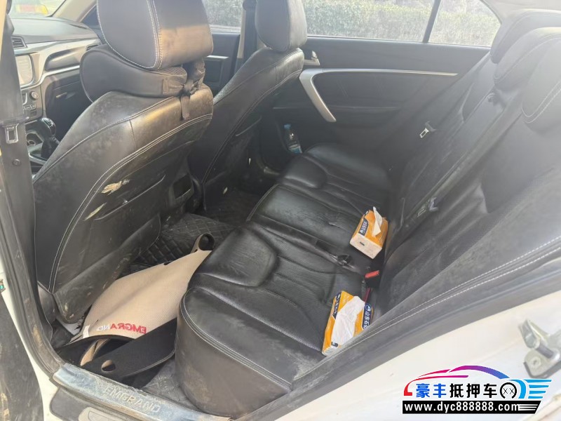 16年吉利帝豪轿车抵押车出售