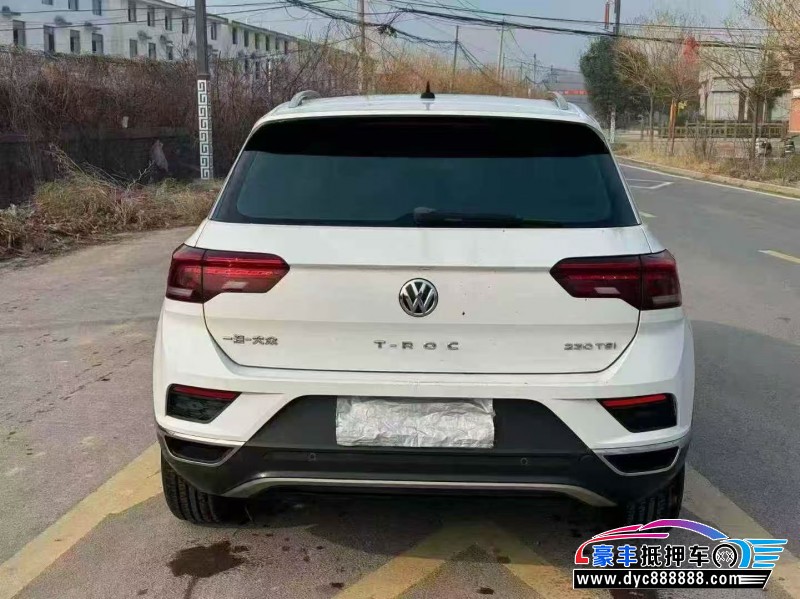 20年大众探歌轿车抵押车出售