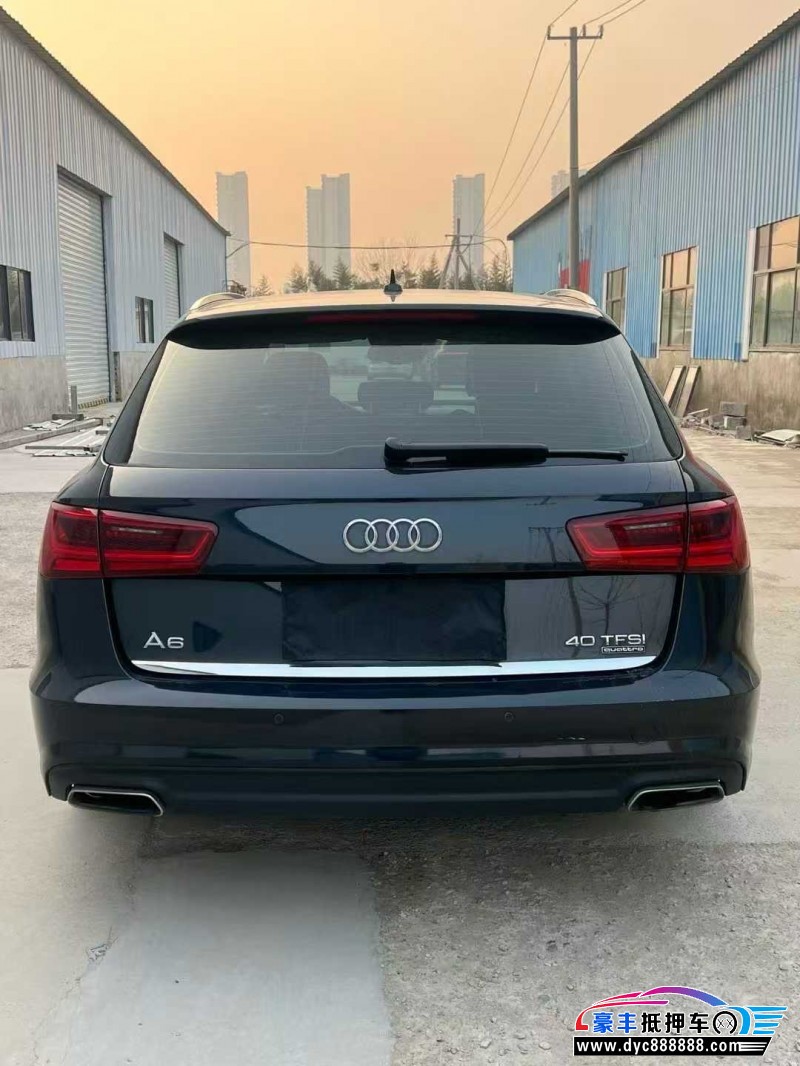 18年奥迪A6轿车抵押车出售