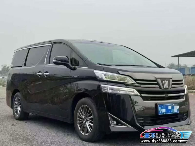 22年丰田威尔法轿车抵押车出售