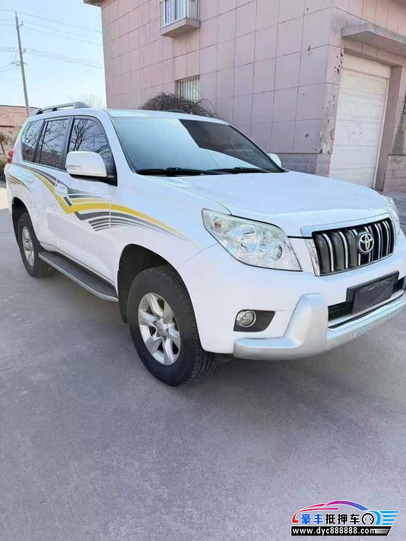 13年丰田普拉多（霸道）轿车抵押车出售