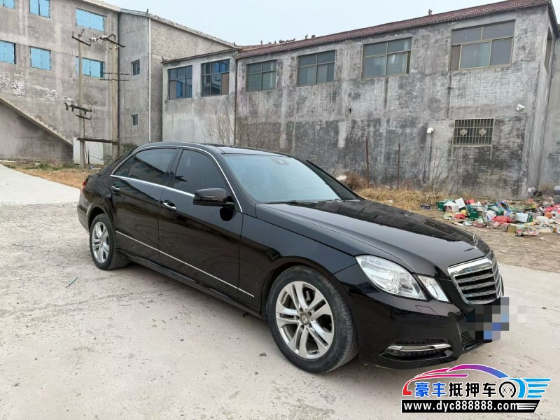 11年奔驰E轿车抵押车出售