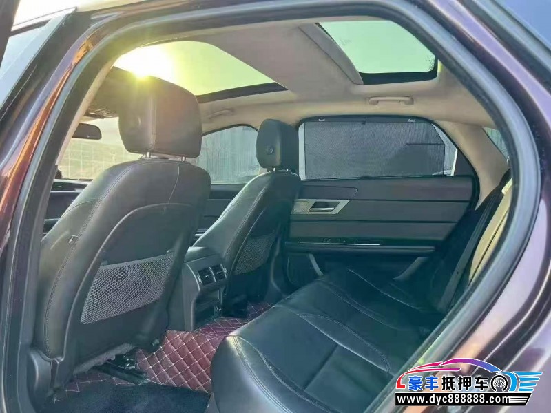 17年捷豹XFL轿车抵押车出售