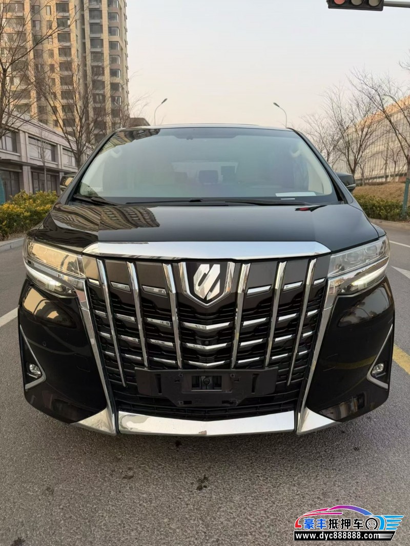 抵押车出售18年丰田埃尔法MPV