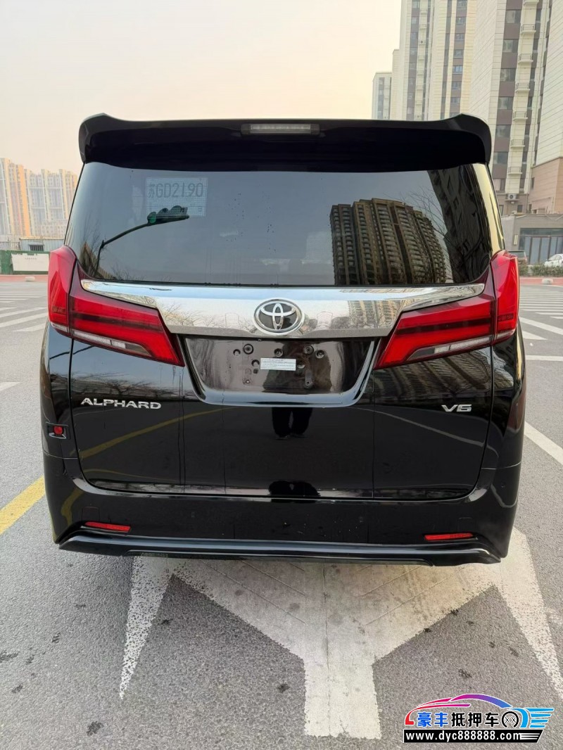 18年丰田埃尔法MPV抵押车出售