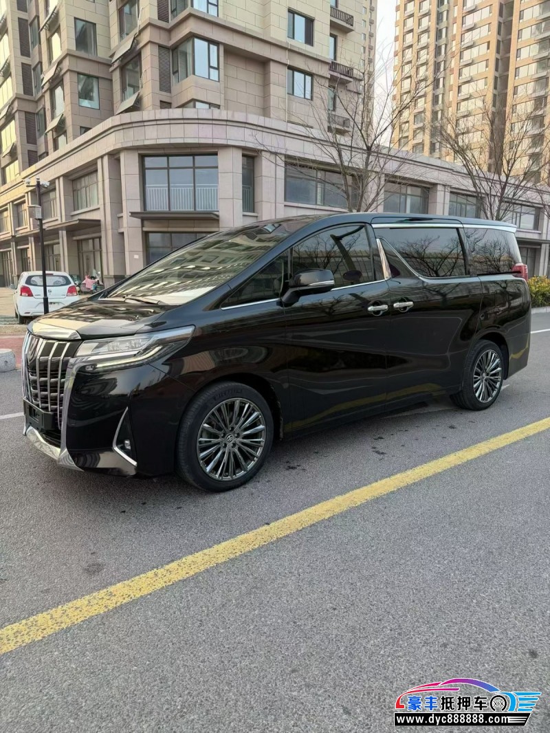 18年丰田埃尔法MPV抵押车出售