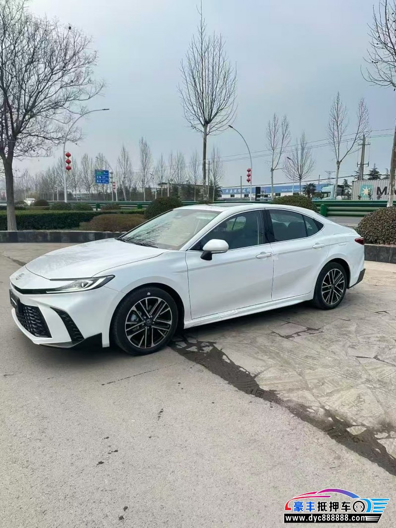 25年丰田凯美瑞轿车抵押车出售