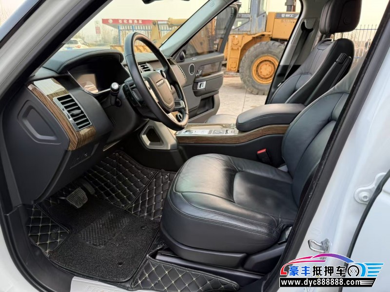 19年路虎揽胜行政SUV抵押车出售