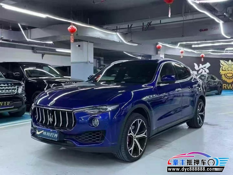 18年玛莎拉蒂莱万特轿车抵押车出售