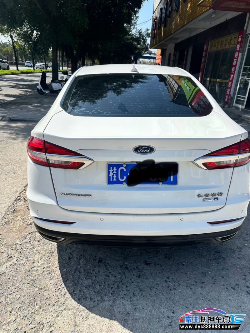 21年福特蒙迪欧轿车抵押车出售