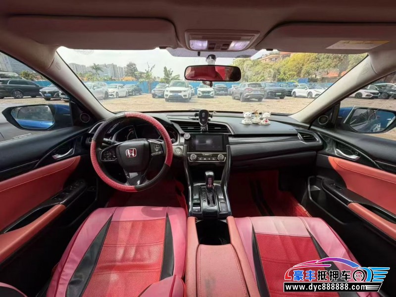 19年本田思域轿车抵押车出售