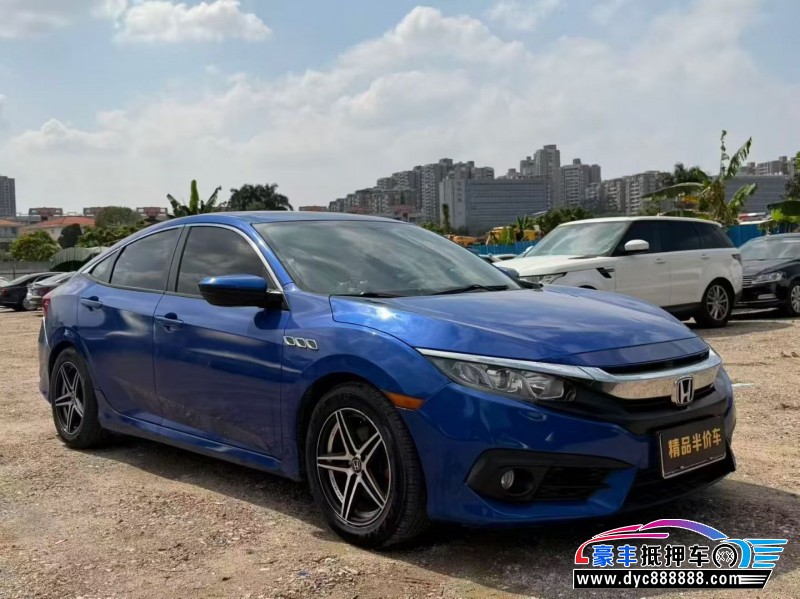 19年本田思域轿车抵押车出售