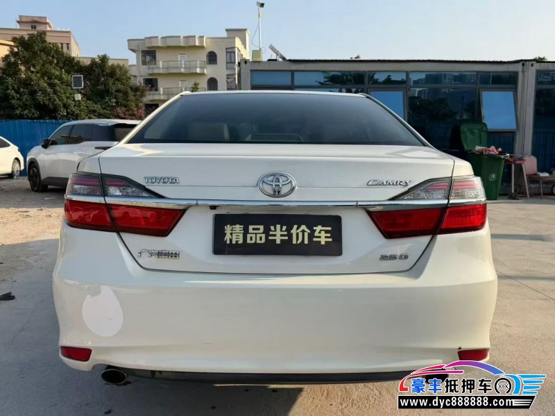 16年丰田凯美瑞轿车抵押车出售