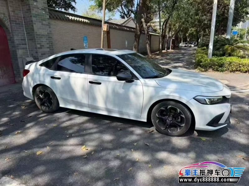 24年本田思域轿车抵押车出售