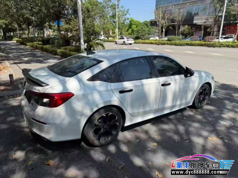 24年本田思域轿车抵押车出售