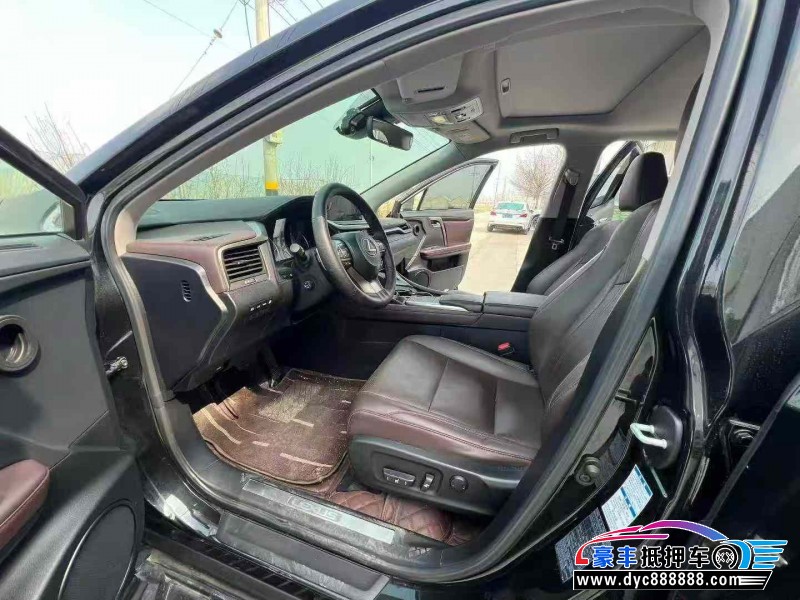 20年雷克萨斯RX轿车抵押车出售