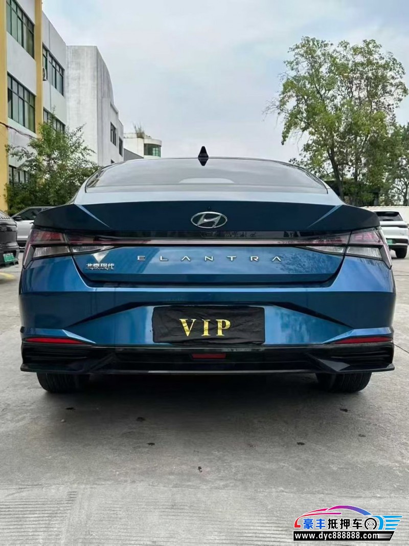 23年现代伊兰特轿车抵押车出售