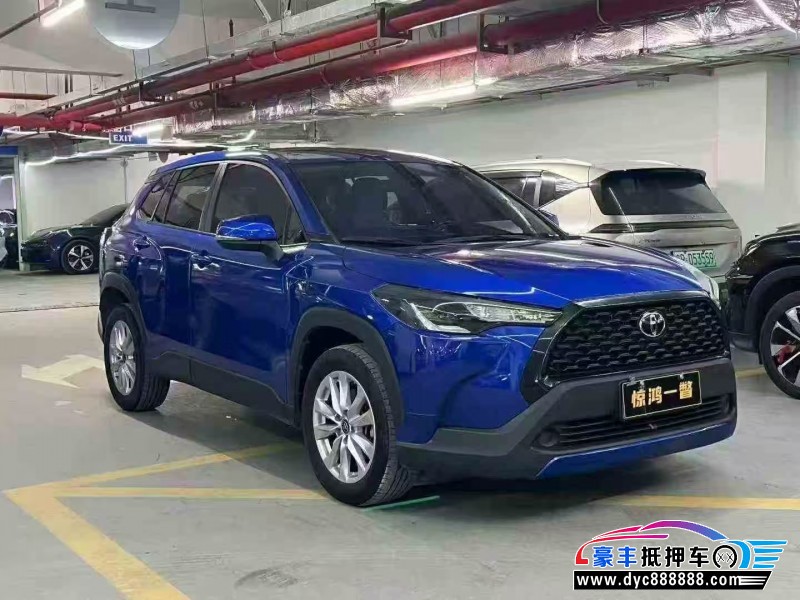 23年丰田卡罗拉轿车抵押车出售