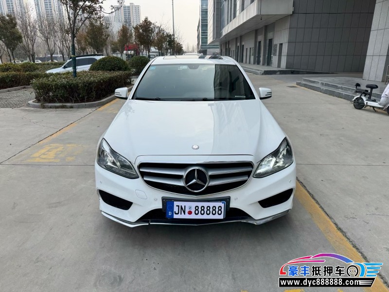 14年奔驰E轿车抵押车出售