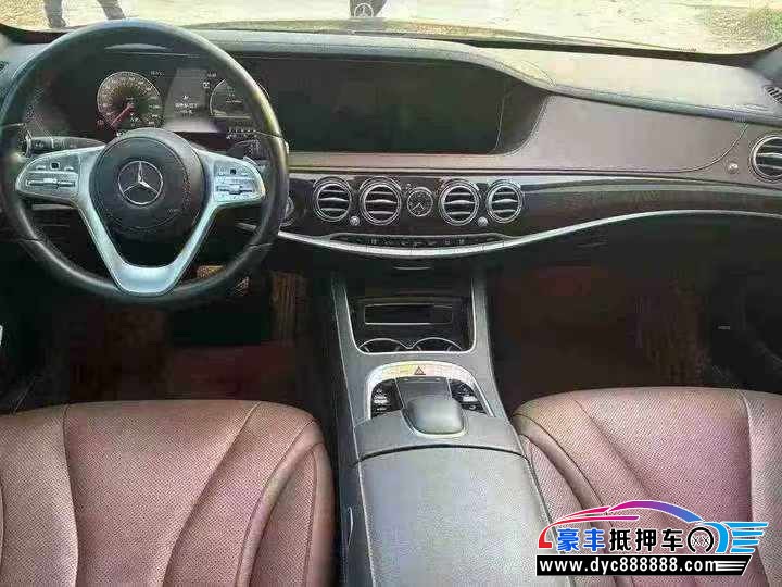21年奔驰S轿车抵押车出售