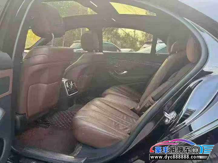 21年奔驰S轿车抵押车出售