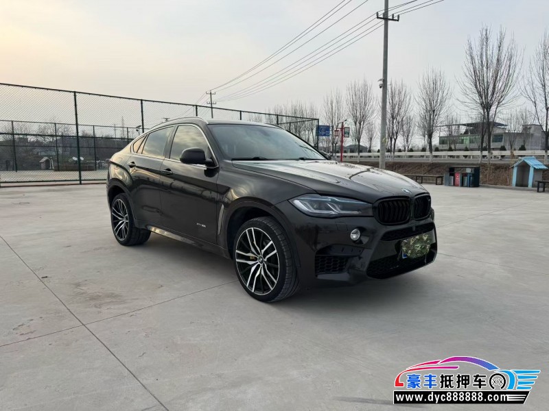 18年宝马X6SUV抵押车出售