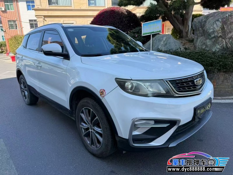 21年吉利博越轿车抵押车出售