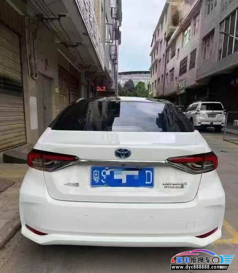 20年丰田卡罗拉轿车抵押车出售