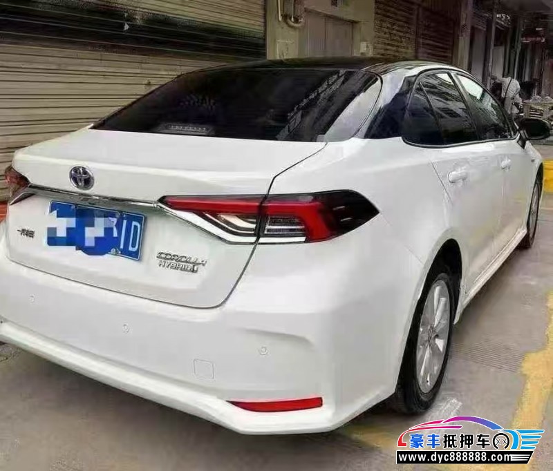 20年丰田卡罗拉轿车抵押车出售