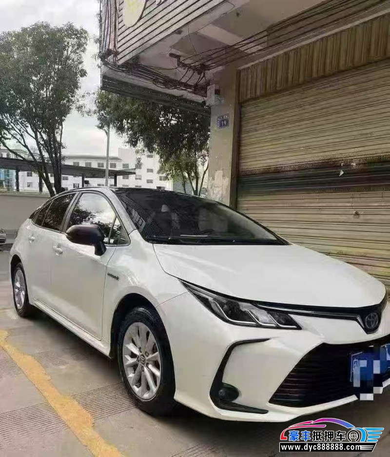 20年丰田卡罗拉轿车抵押车出售