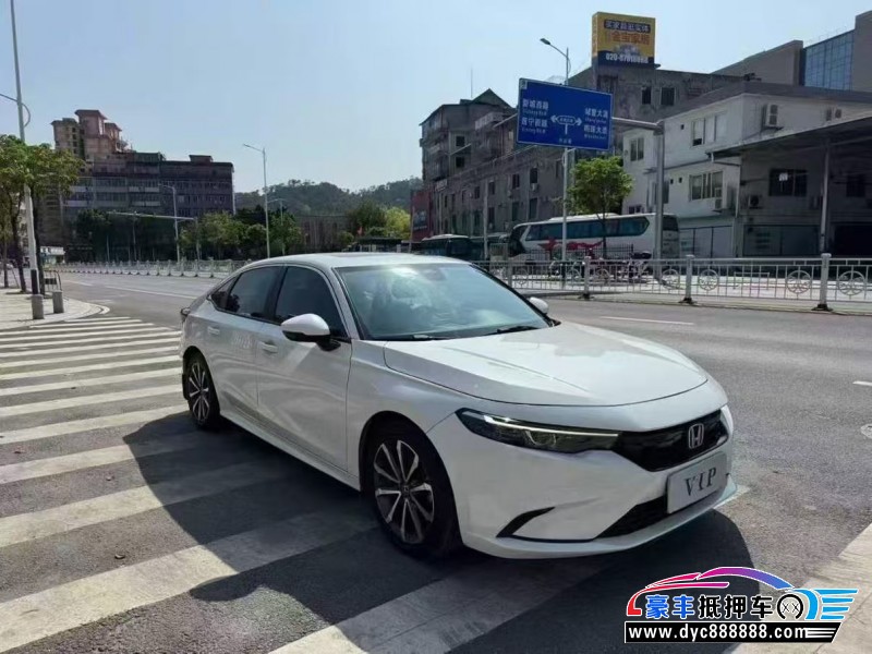 22年本田型格轿车抵押车出售