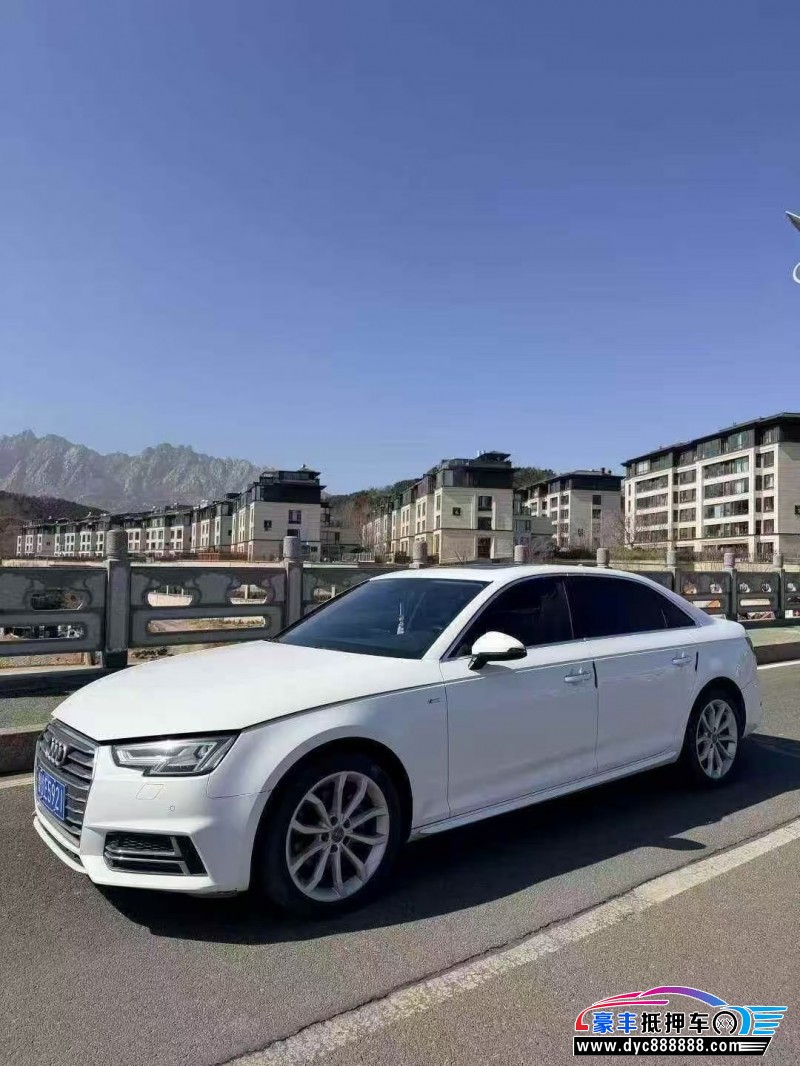 18年奥迪A4L轿车抵押车出售