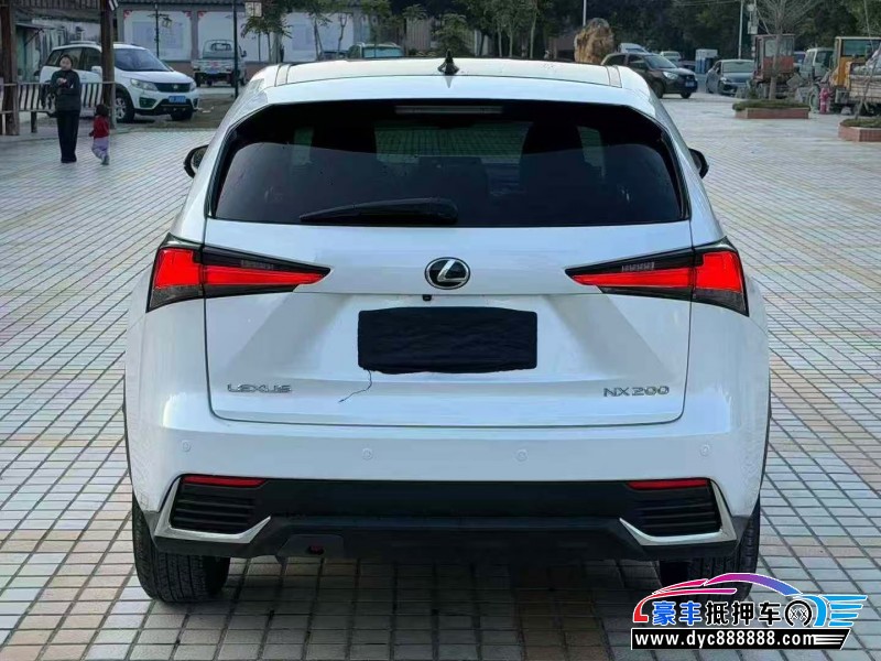 19年雷克萨斯NX轿车抵押车出售