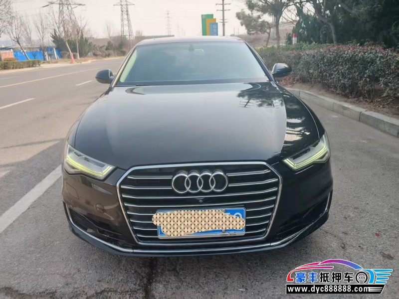 抵押车出售17年奥迪A6L轿车