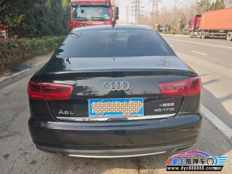 17年奥迪A6L轿车抵押车出售
