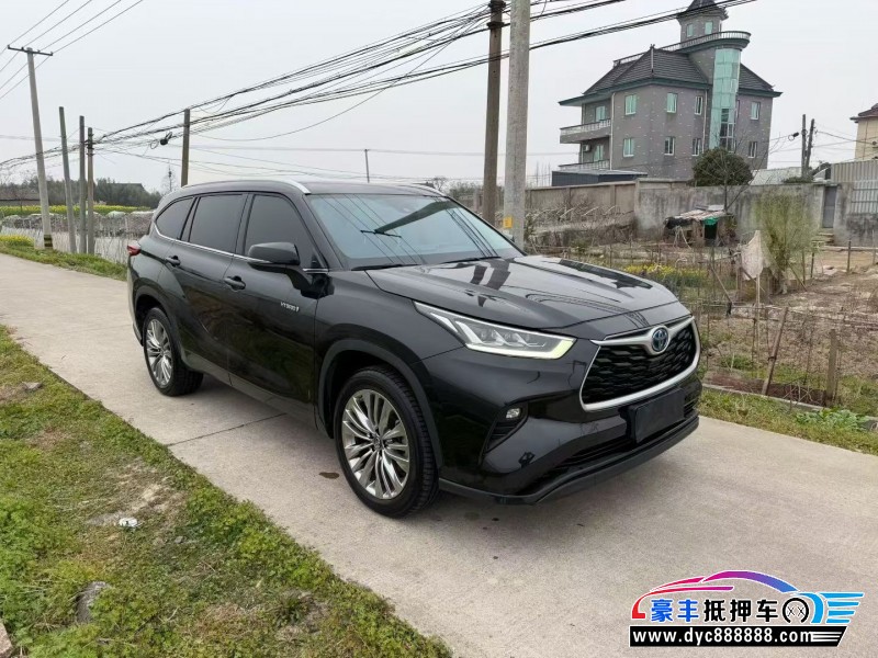 23年丰田汉兰达SUV抵押车出售