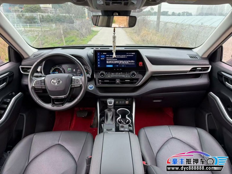 23年丰田汉兰达SUV抵押车出售