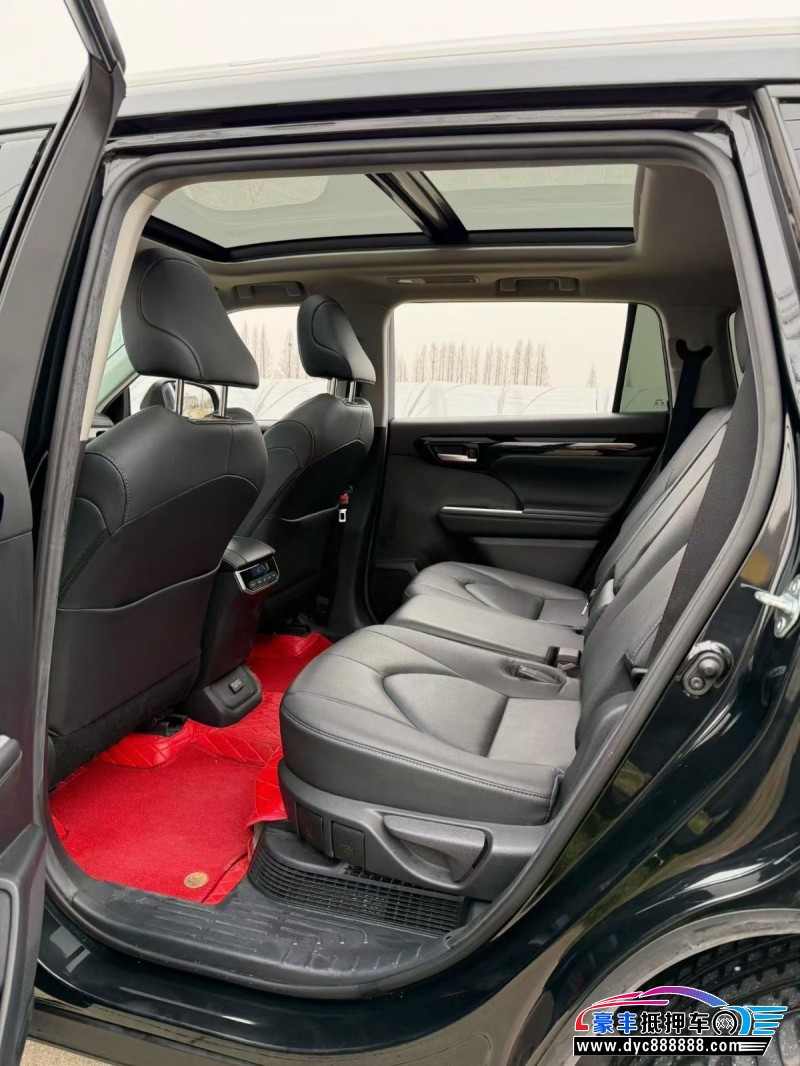 23年丰田汉兰达SUV抵押车出售